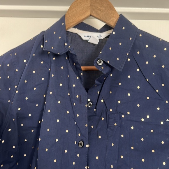 Old Navy Button Down Shirt, Size Small - Picture 2 of 2
